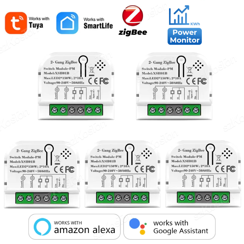 Home Automation Technology - Tuya Zigbee3.0 Smart Switch 1/2 Gang