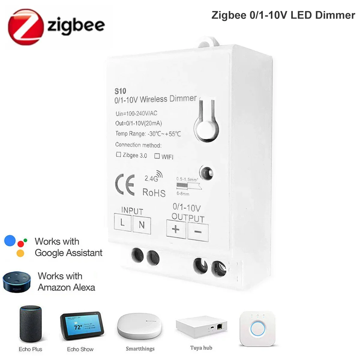 Zigbee 3.0 0-10V 1-10V Dimmer  - Zigbee Coordinator Stick 评论和价格