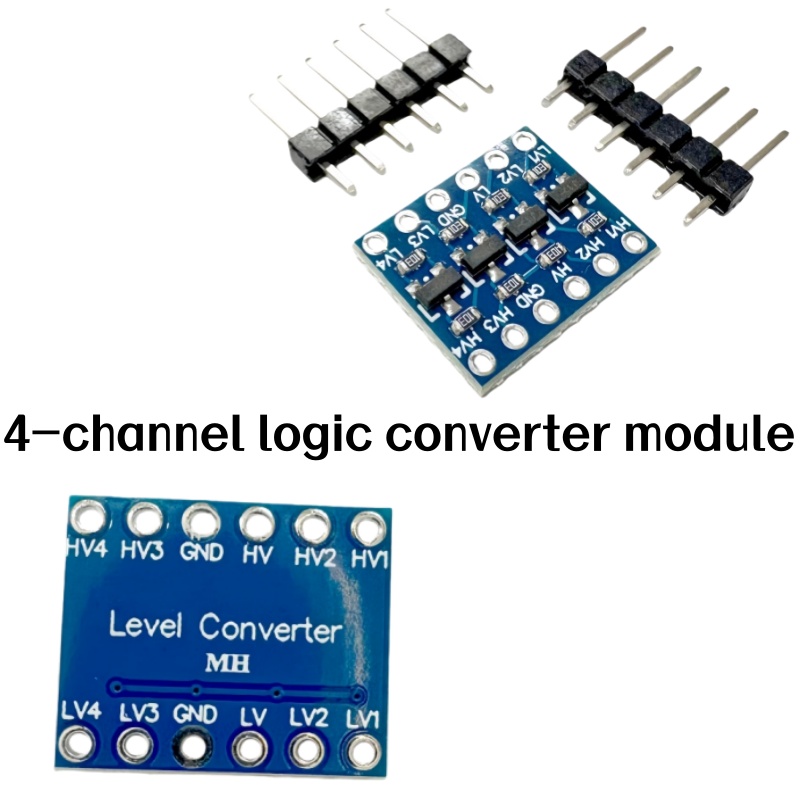 4-Channel Logic Level Converte - Level Shifter 3.3V 评论和价格