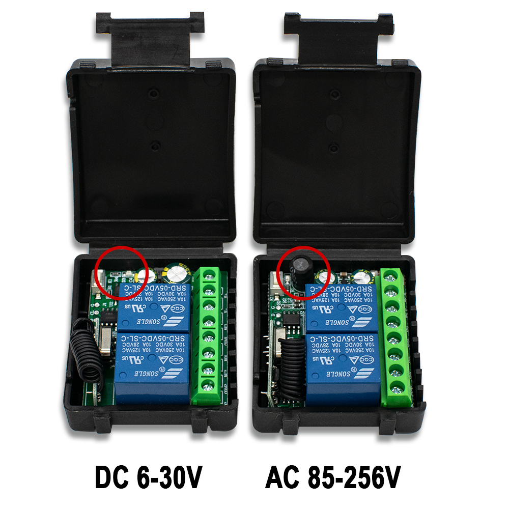1~10pcs 2 Channel 433MHz RF Re - 433Mhz Receiver Module 评论和价格