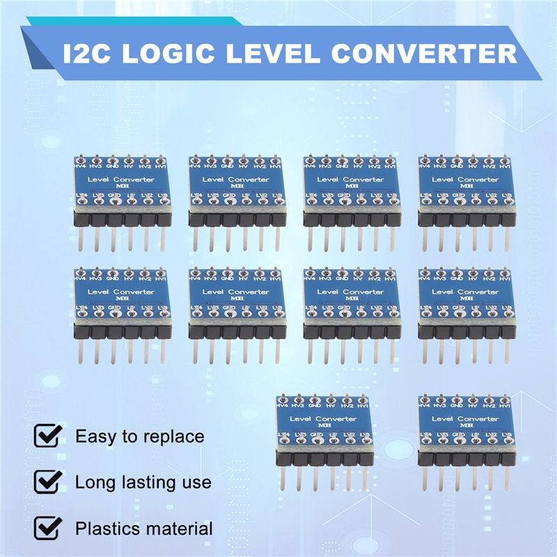 FULL-10Pcs 4 Channel IIC I2C L - Level Shifter 3.3V 评论和价格