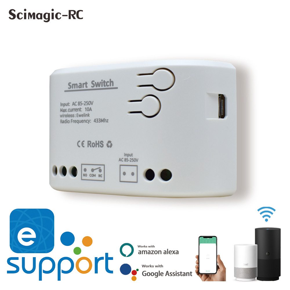 EWELINK Wifi Smart Relay Modul - 433Mhz Receiver Module 评论和价格