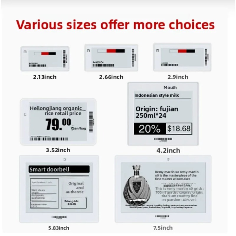 Eink Screen Bluetooth Version  - Display Epaper 2.9 评论和价格