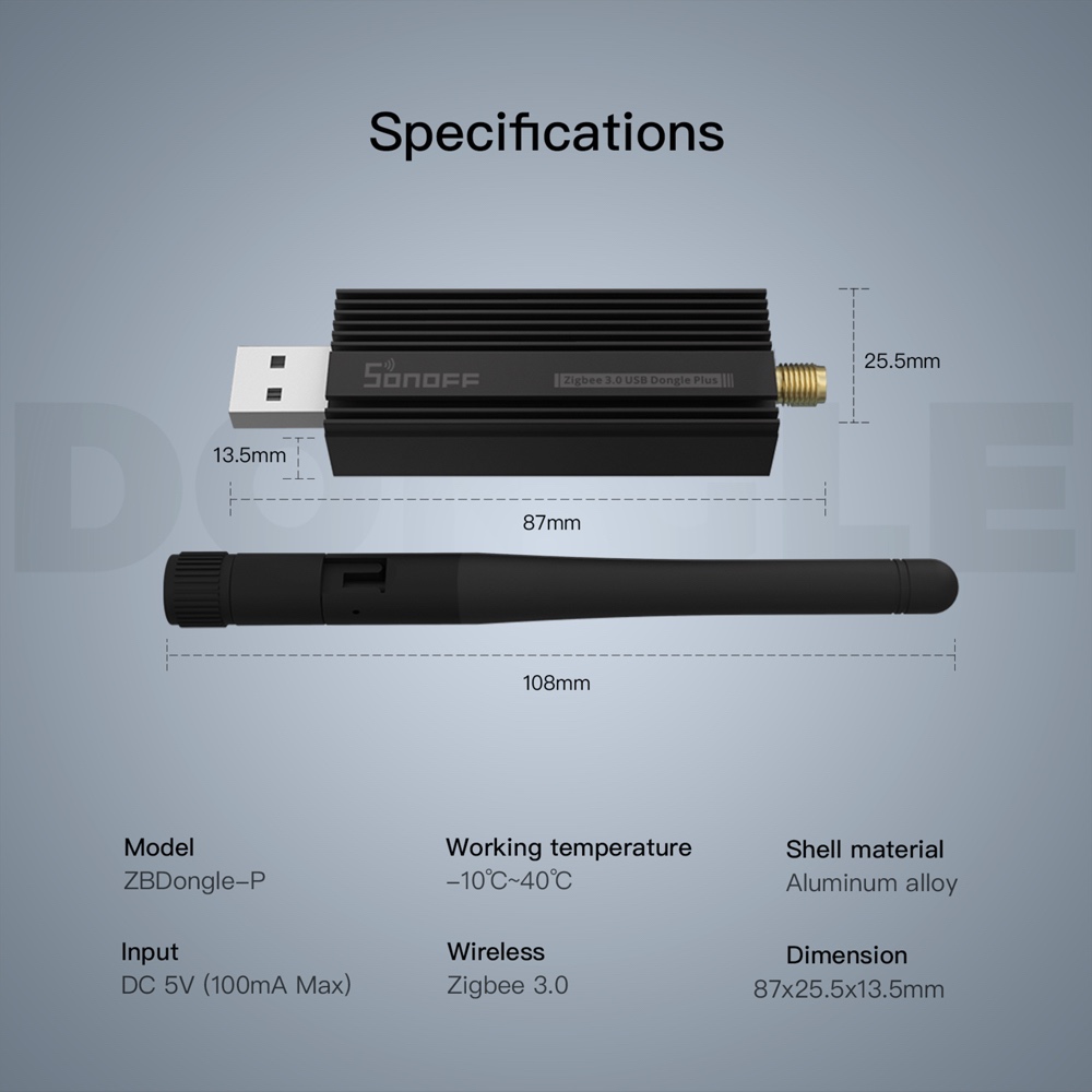 SONOFF zigbee gateway 3.0 ZBDo - Zigbee Coordinator Stick 评论和价格