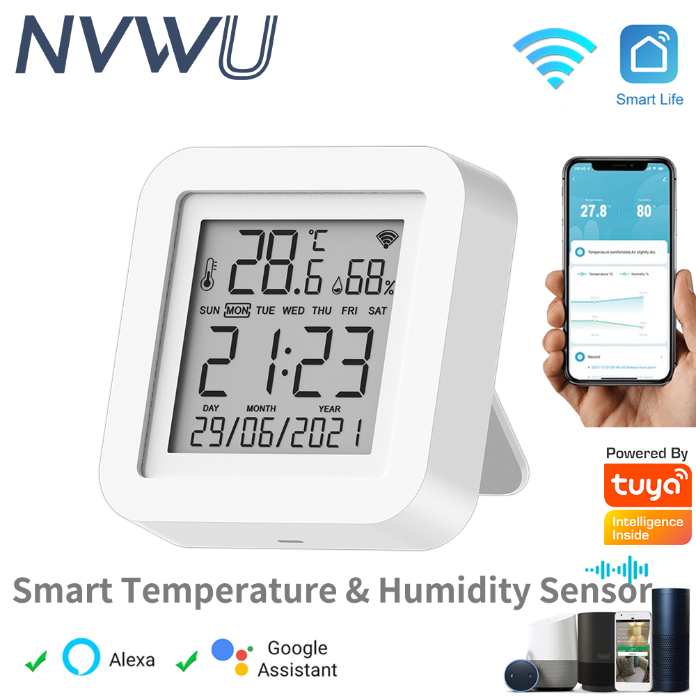 Tuya WIFI Temperature & Humidi - Home Automation Technology 评论和价格