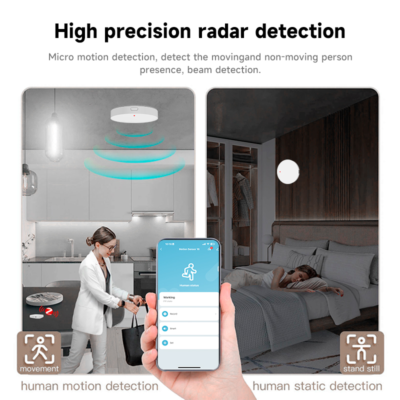Tuya Zigbee 3.0 24GHz MmWave H - Home Automation Technology 评论和价格