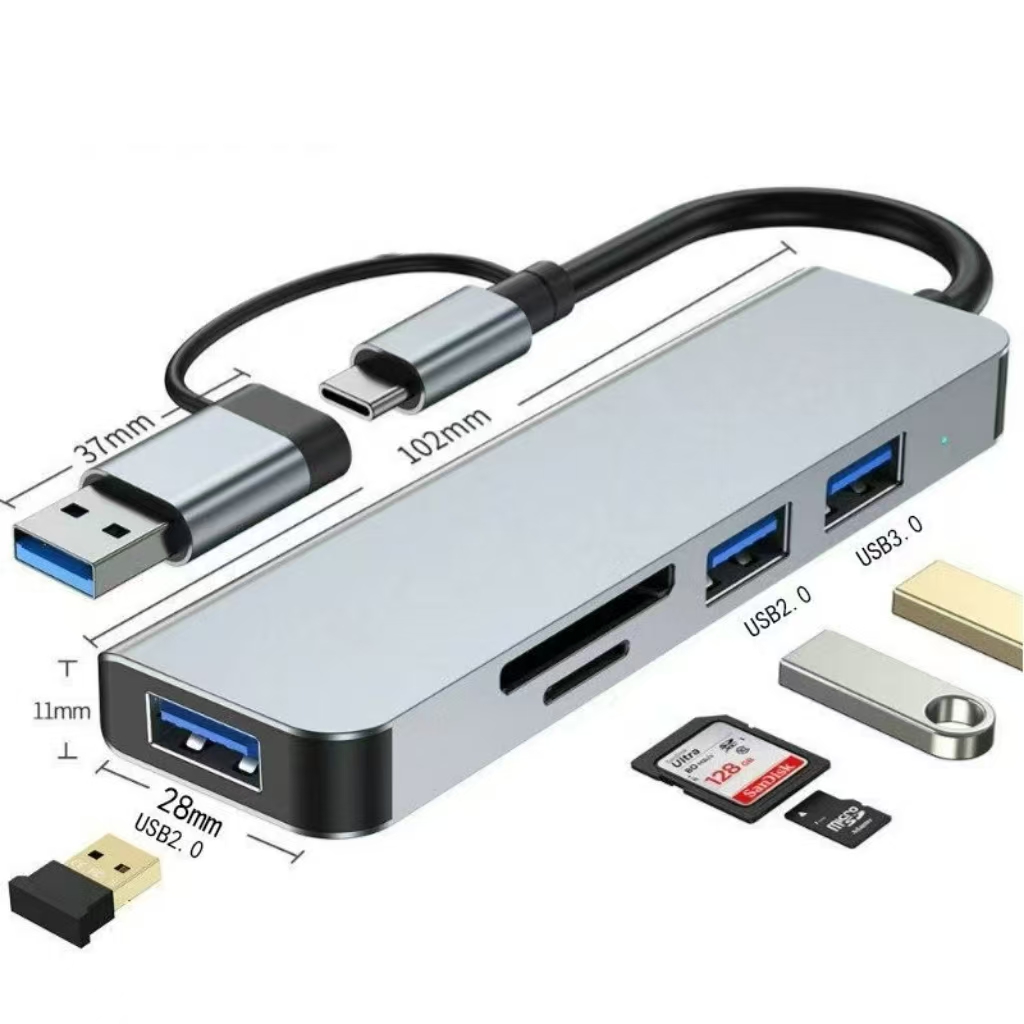 USB C Hub USB Splitter 8 in 1  - Home Assistant Sd 评论和价格