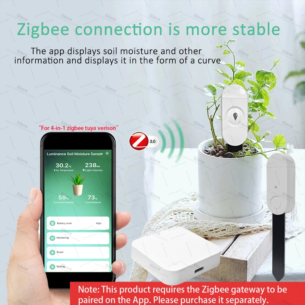 Zigbee Soil Moisture Sensor Me - Home Automation Technology 评论和价格