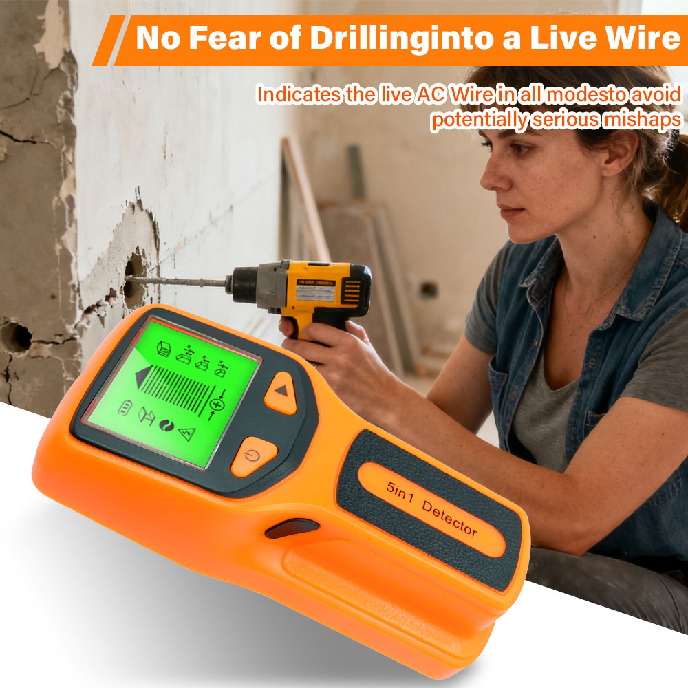 Wall Stud Detector 5 in 1 Hand - Water Leak Detector Wired 评论和价格
