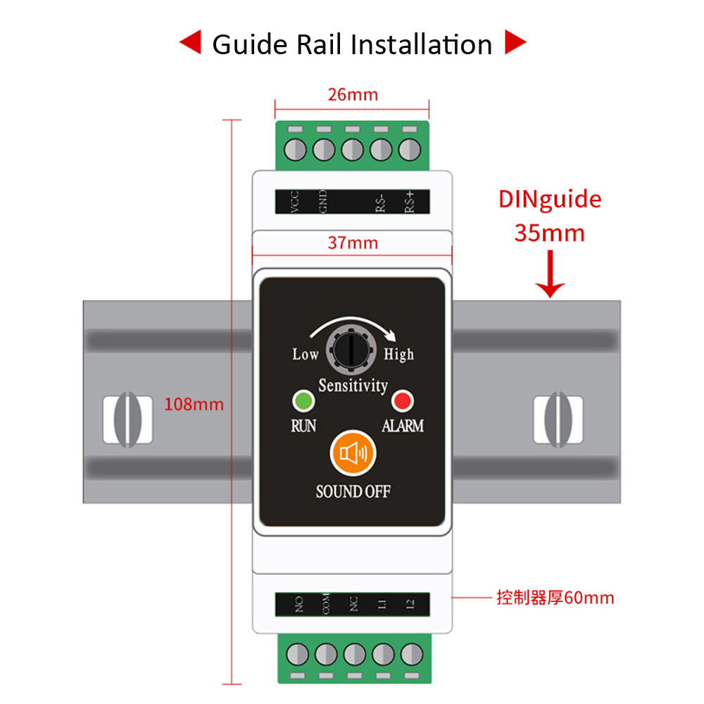1Set Wire Water Leakage Detect - Water Leak Detector Wired 评论和价格