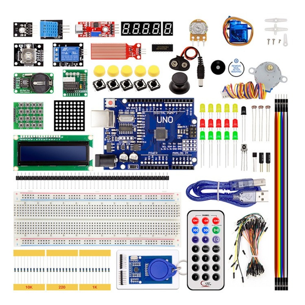 Arduino Starter Kit UNO R3 wit - Home Automation Diy Kit 评论和价格