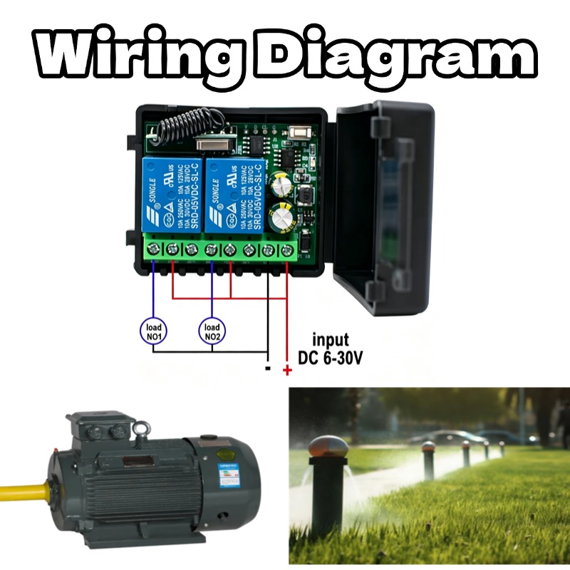 433.92Mhz DC 9-30V 12V 24V10A  - 433Mhz Receiver Module 评论和价格