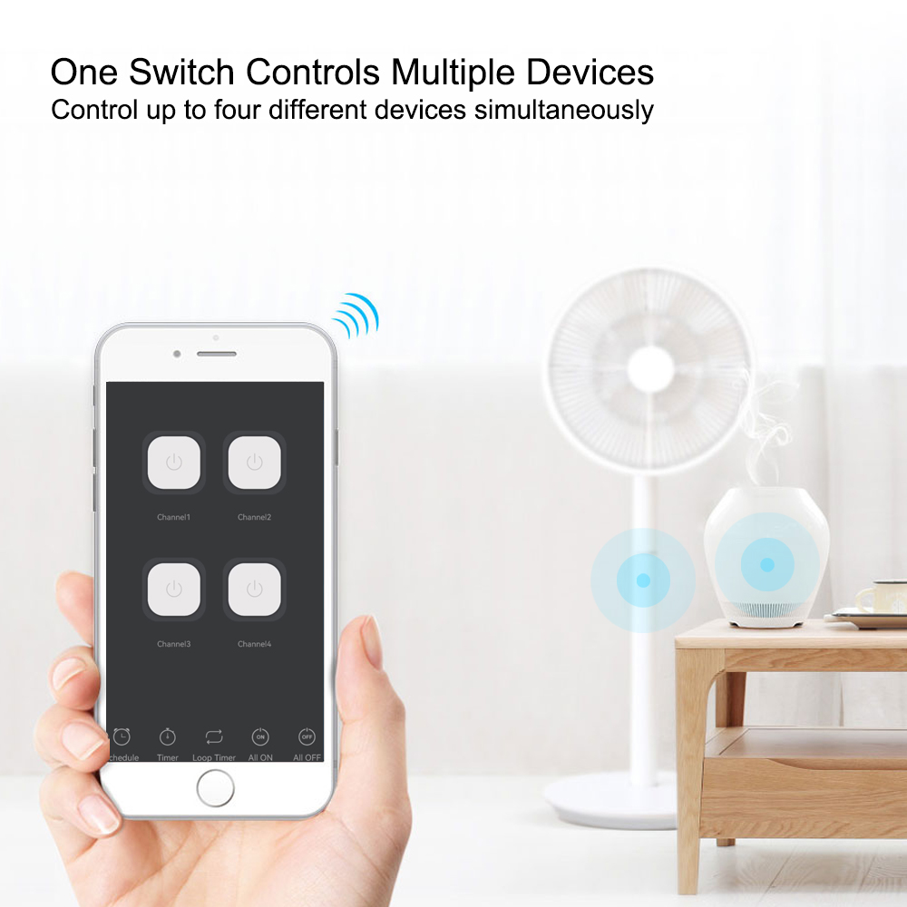 Smart Switch 4CH Relay Module  - Home Automation Technology 评论和价格
