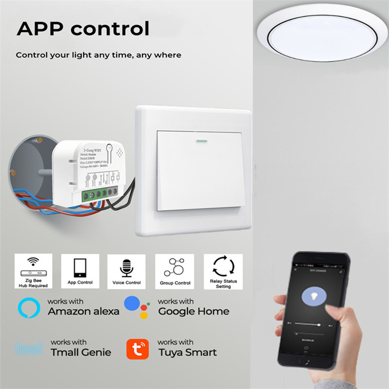 Tuya Zigbee3.0 Smart Switch 1/ - Home Automation Technology 评论和价格