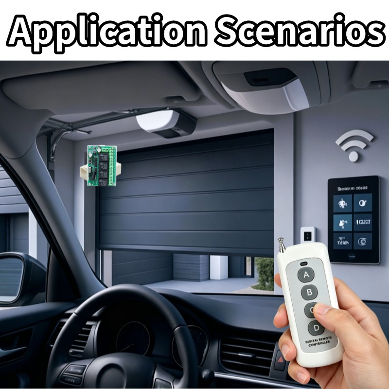 Universal Wireless Remote Cont - 433Mhz Receiver Module 评论和价格