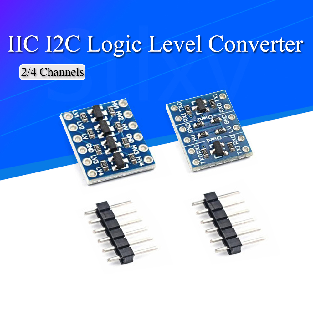 10Pcs 2/4 Channels IIC I2C Log - Level Shifter 3.3V 评论和价格